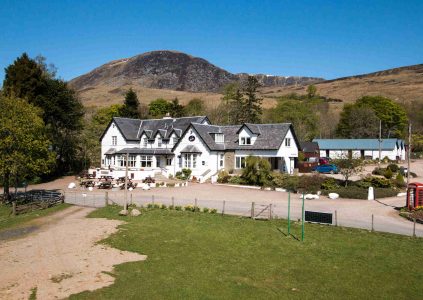 Exterior view of Glen Clova Hotel