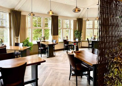 The Glen Logie Restaurant at Glen Clova Hotel and Lodges in Scotland