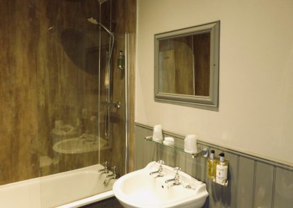 Bathroom at the Glen Clova Hotel