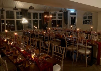 Candlelight wedding in Glen Logie Suite