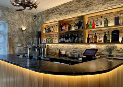 Function bar at Glen Clova Hotel